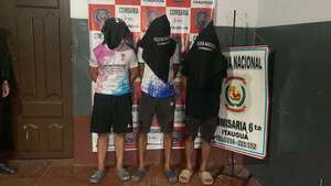 Itauguá: tres detenidos tras millonario atraco a un comercio  - Policiales - ABC Color