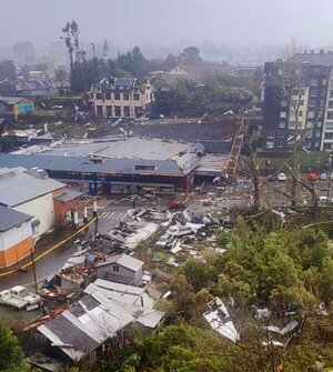 Tornado en Chile dejó numerosos heridos y un centenar de casas con daños - 1000 Noticias