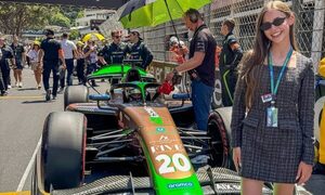 (GALERÍA) ¡No llevó la suerte! La chuli de Joshua Duerksen volvió a estar en la pista de carrera
