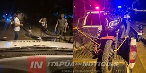  HOMBRE SUFRIÓ LESIONES TRAS COLISIÓN SOBRE LA RUTA PY06 