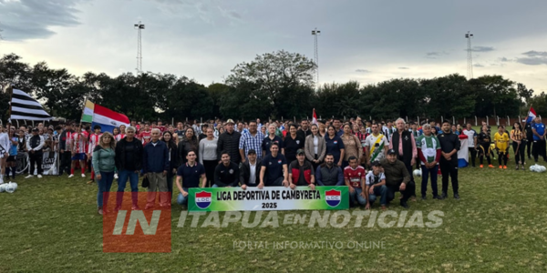 SE INAUGURA EL CAMPEONATO “JACINTO BRITTO” 2025 EN CAMBYRETÁ