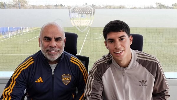 El paraguayo que firmó contrato con Boca Juniors