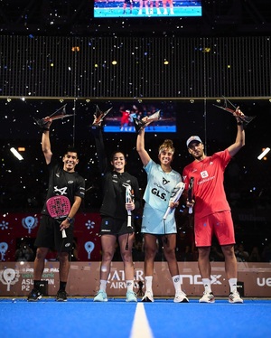 ¡Bea-Claudia y 'Chingalán', campeones del Asunción Premier Pádel! | Unicanal