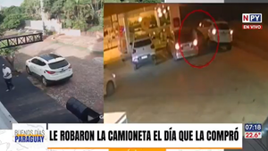¡De no creer! Le roban el vehículo horas después de haberlo comprado