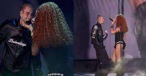 La Nación / “Me da pena verlo”: preocupación por Justin Bieber tras show con SZA