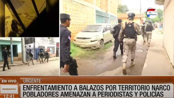 Enfrentamiento a balazos por territorio narco en Asunción