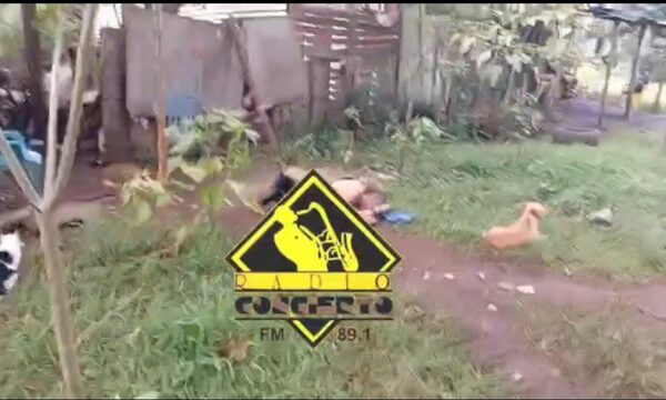 Matan a un hombre en Hernandarias