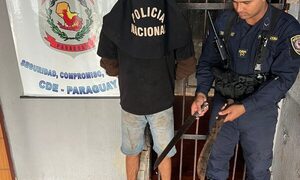Detienen a limpiavidrios «machetero»