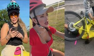 Ruth y Marly se reconciliaron, salieron a pedalear y la “acti” terminó mal