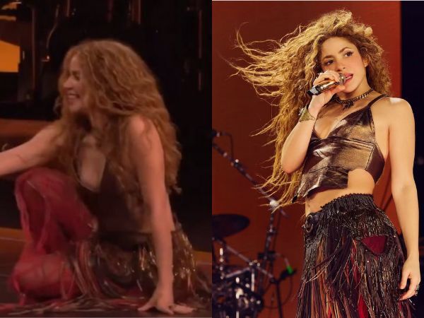 Shakira sufrió un accidente durante su concierto en Montreal