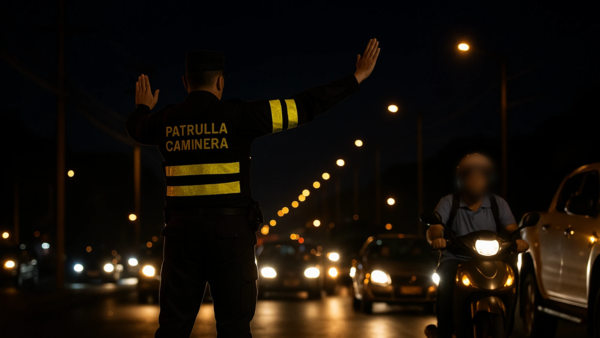 Conductor ebrio embiste a inspector de la Patrulla Caminera en San Lorenzo - Noticiero Paraguay
