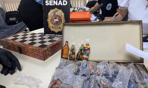 Senad detecta drogas ocultas en encomiendas durante dos operativos