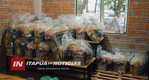 ENTREGAN VÍVERES A FAMILIAS EN EL ESPACIO DE CUIDADO PRADERA ALTA DE HOHENAU