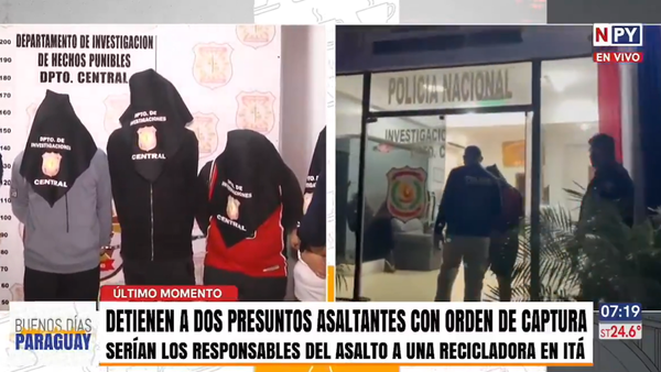 Caen cuatro sospechosos del asalto a una recicladora y de planificar un nuevo golpe