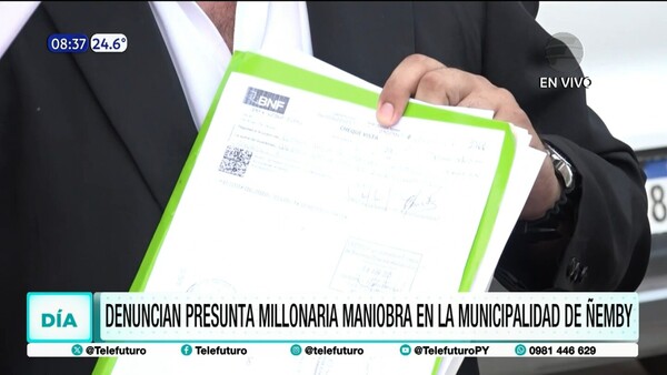 Denuncian presunta millonaria maniobra y desvío de fondos en Municipalidad de Ñemby