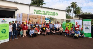Recicladores de la Reserva de Biósfera ITAIPU reciben más de 36 toneladas de residuos