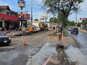 ¿Cuándo terminarán las obras de alcantarillado sobre la avenida Mariscal López? - Nacionales - ABC Color
