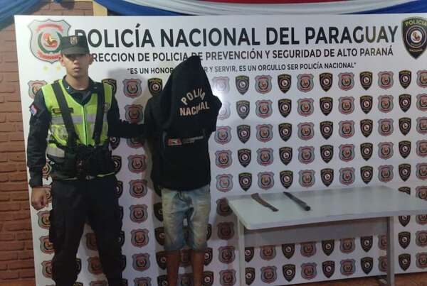 Capturan a limpiavidrios tras pelea a machetazos en Ciudad del Este - ABC en el Este - ABC Color