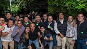 Imputados por la Mafia de los Pagarés presentes en el cumpleaños del senador Bachi Núñez