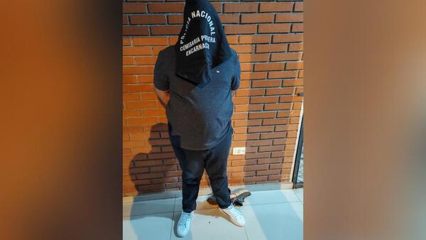 Hombre fue aprehendido tras causar incidente en sede policial de Encarnación