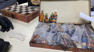 Video: Senad detecta otras piezas de ajedrez con cocaína y frustra envío a Alemania