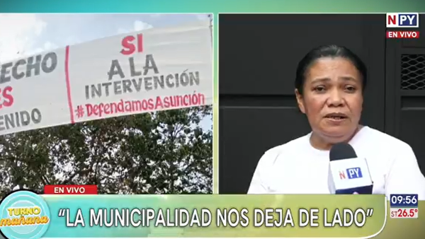 Vecinos de Puerto Botánico protestan contra intendente: "Nenecho no es bienvenido en nuestro barrio"