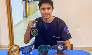 Estudiante de Kinesiología y Fisioterapia triunfa en corrida de Foz de Iguazú