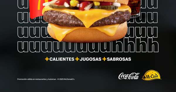 La Nación / McDonald’s celebra el Día Internacional de la Hamburguesa con una promoción 2x1 imperdible
