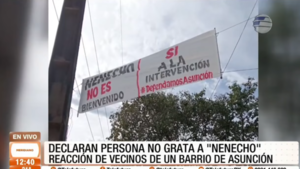 Declaran persona no grata a ''Nenecho'' Rodríguez