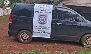 Incautan vehículo cuyo conductor conducía sin registro