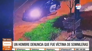 Un hombre denunció que fue víctima de somnileras