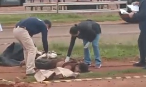 Arrollan a un villarriqueño y lo dejan tirado a la vera de la ruta en Coronel Oviedo - OviedoPress