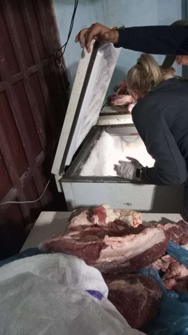 Ayolas: incautan importante cantidad de carne vacuna y dinero en efectivo - Nacionales - ABC Color