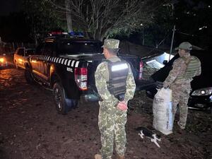 Incautan importante carga de marihuana en zona ribereña - 1000 Noticias