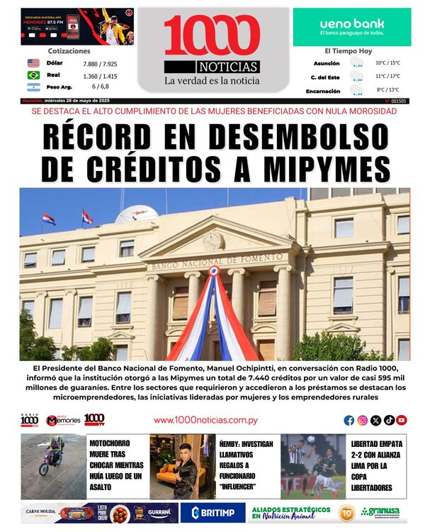 28 Mayo 2025 - 1000 Noticias