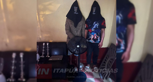 APREHENDEN A DOS JÓVENES POR HURTO EN ENCARNACIÓN 