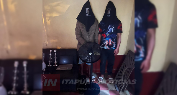 APREHENDEN A DOS JÓVENES POR HURTO EN ENCARNACIÓN