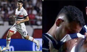 (VIDEO) ¡Bolonqui total! Pelotero paraguayo hizo llorar a su rival en plena cancha. ¡Atendé qué le dijo!