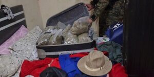 Portugués empaquetaba marihuana al vacío en Franco