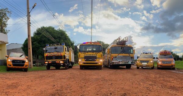 Diario HOY | Bomberos de Minga Guazú quedan con un solo móvil y denuncian incumplimiento municipal