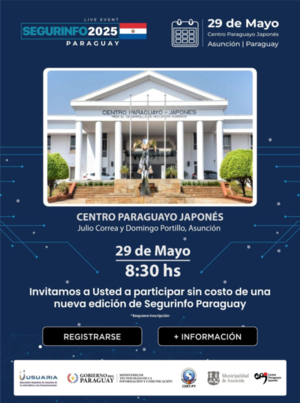 Mitic abordará detalles de la Estrategia Nacional de Ciberseguridad en evento Segurinfo 2025 - .::Agencia IP::.