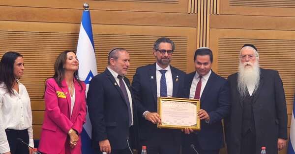 La Nación / Knéset distingue a Paraguay por respaldar a Jerusalén como capital de Israel
