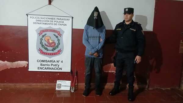 Presunto autor de hurto fue aprehendido en Encarnación
