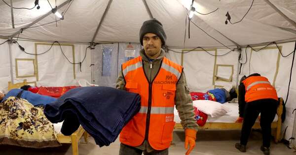 Diario HOY | Albergue de la SEN recibió anoche a las primeras 5 personas