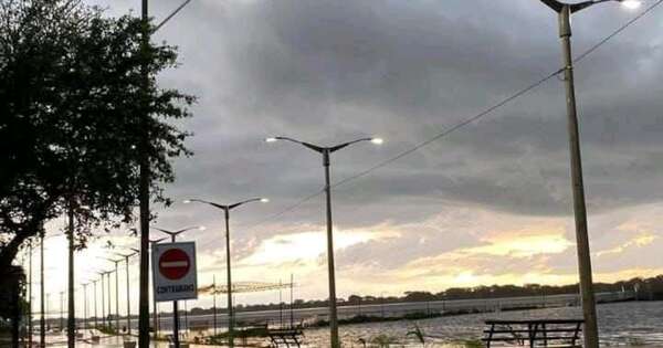 La Nación / Villeta: obra que debía inaugurarse está inundada