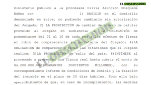 Otorgan medidas alternativas para actuarias de juzgados de paz de San Roque y Catedral - El Observador