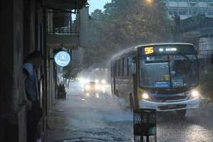 Esta es la ciudad donde más lluvia caída se registró ayer durante temporal - Clima - ABC Color