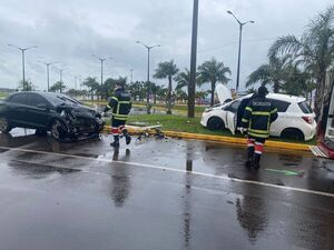 Varios lesionados tras accidente de tránsito en la costanera de Encarnación