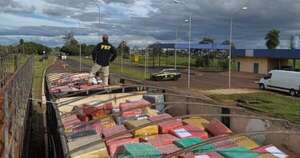 La Nación / Récord: Federales incautan casi 28 toneladas de marihuana cargada en Pedro Juan