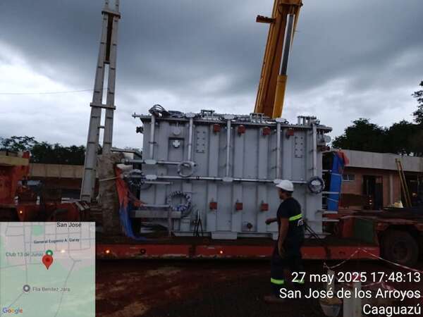 ANDE: Subestación San José de los Arroyos estará lista en agosto, anuncian - Economía - ABC Color